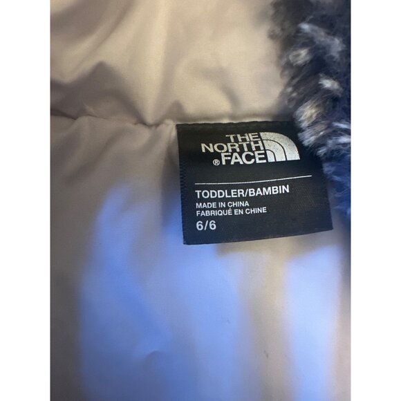 The North Face Toddler Down Puffer Jacket With Hood Size 6 - Picture 3 of 5